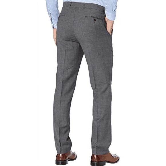 NWT Ralph Lauren Men's Classic-Fit Flat Front Suit Pants Grey - size 32 x 30 - Picture 3 of 5